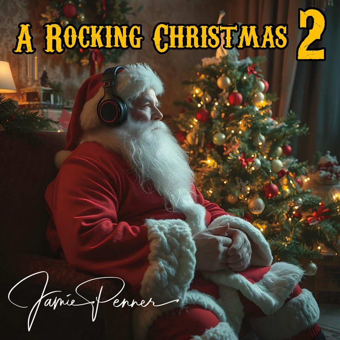 A Rocking Christmas 2 album artwork